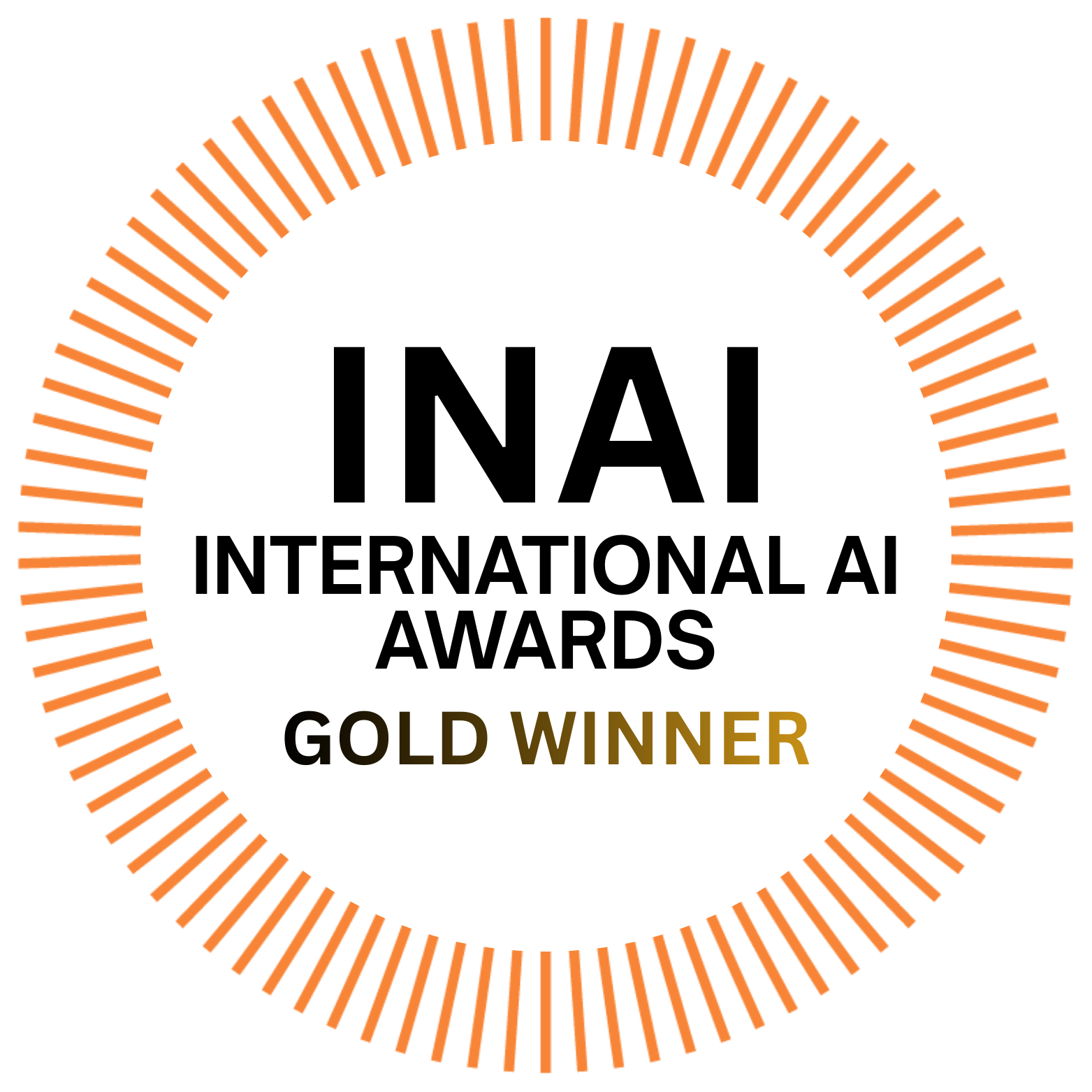 INAIAWARDS Gold Badge
